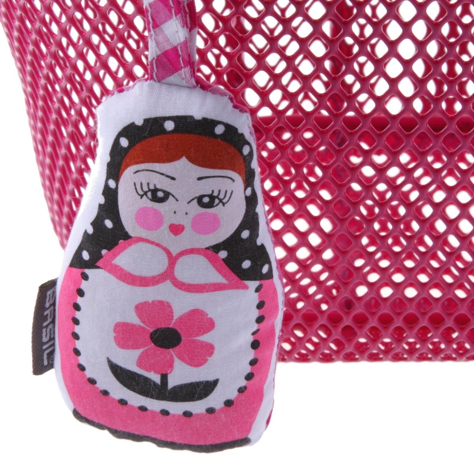 Basil Kinder Fahrradkorb Jasmin Baboushka, Pink 2/2