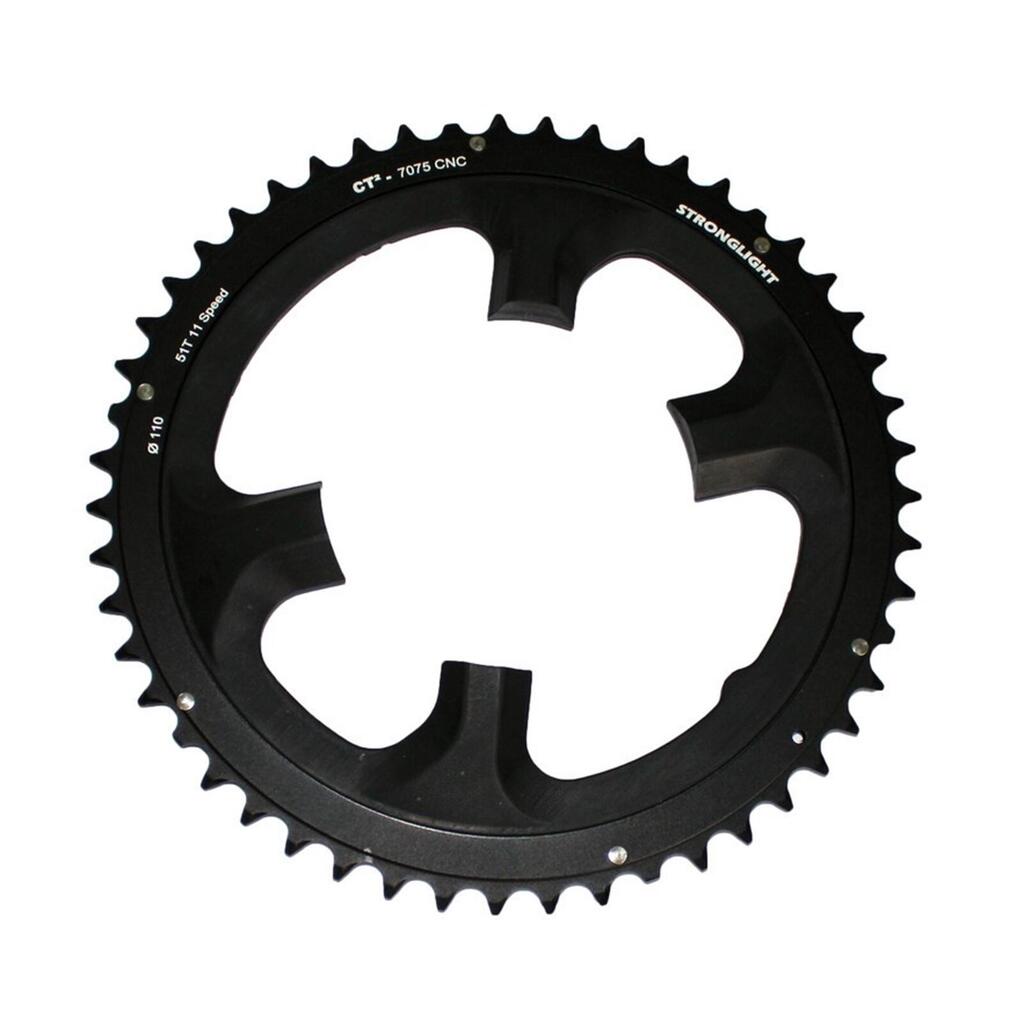 4 Spoke road chainring Stronglight Shimano Ultegra 6800 Dura-Ace 9000 7075