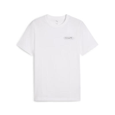 Graphics 3 circles t-shirt voor heren puma white