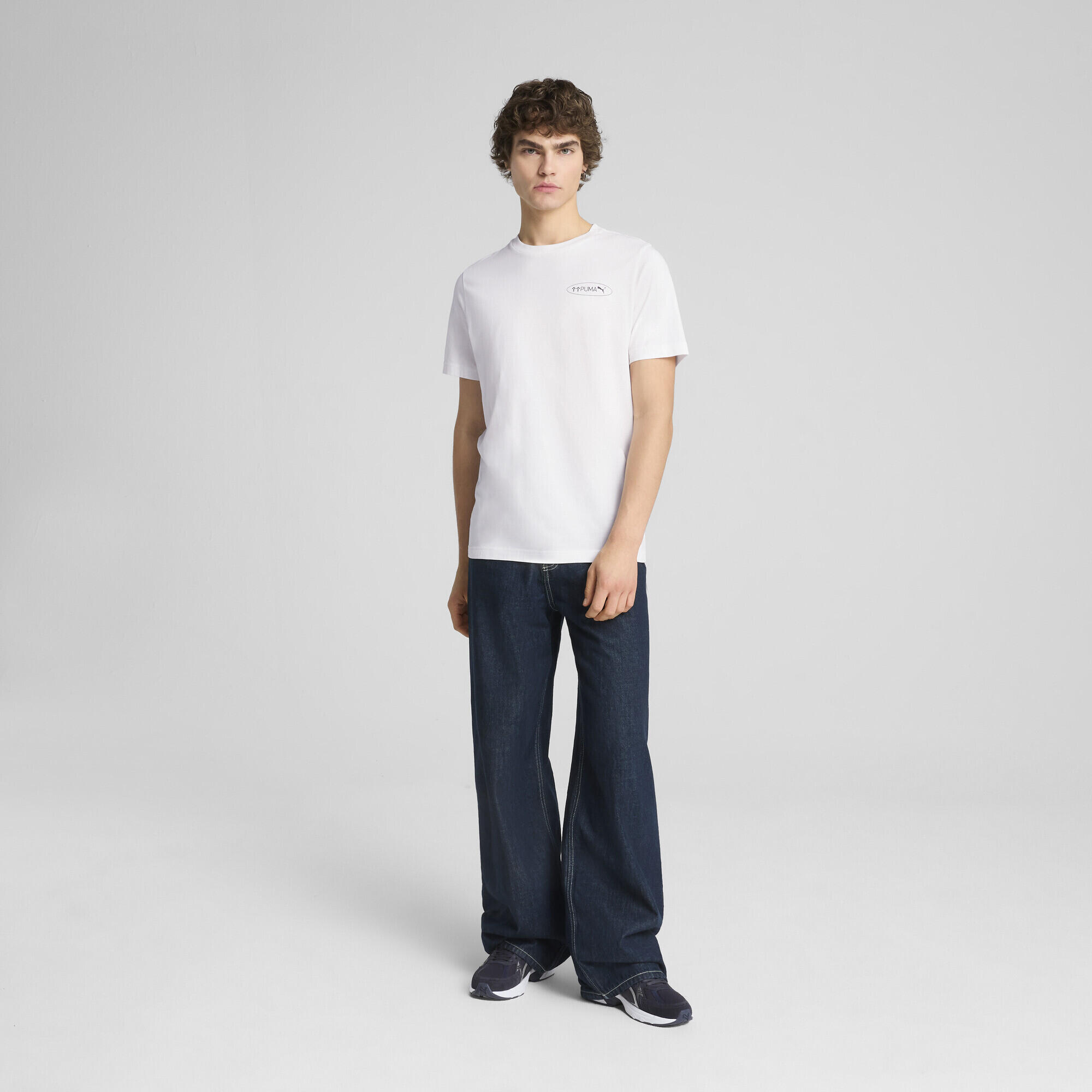T-shirt avec motif 3 Circles Homme PUMA White 5/7