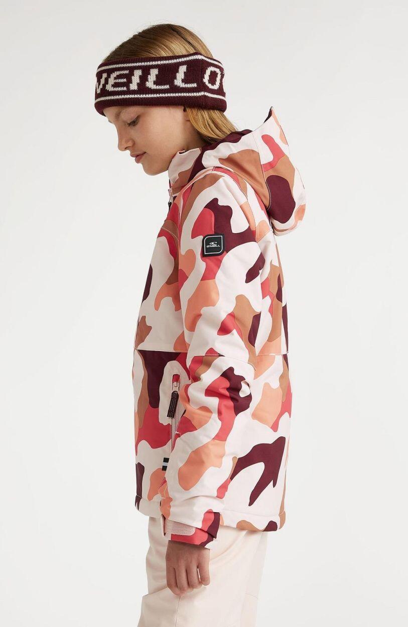 O'NEILL O'neill Manteaux LITE PRINTED JACKET  Filles Purple Hiker Camo 4/5