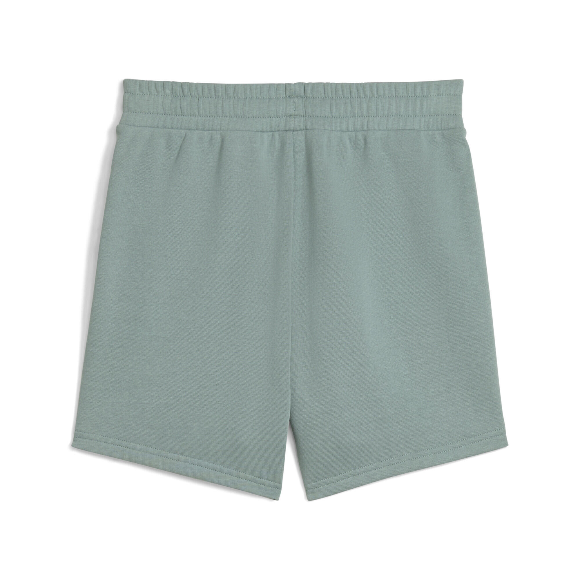 Short 5" taille haute ESS SCRIPT Femme PUMA Green Moon 6/7