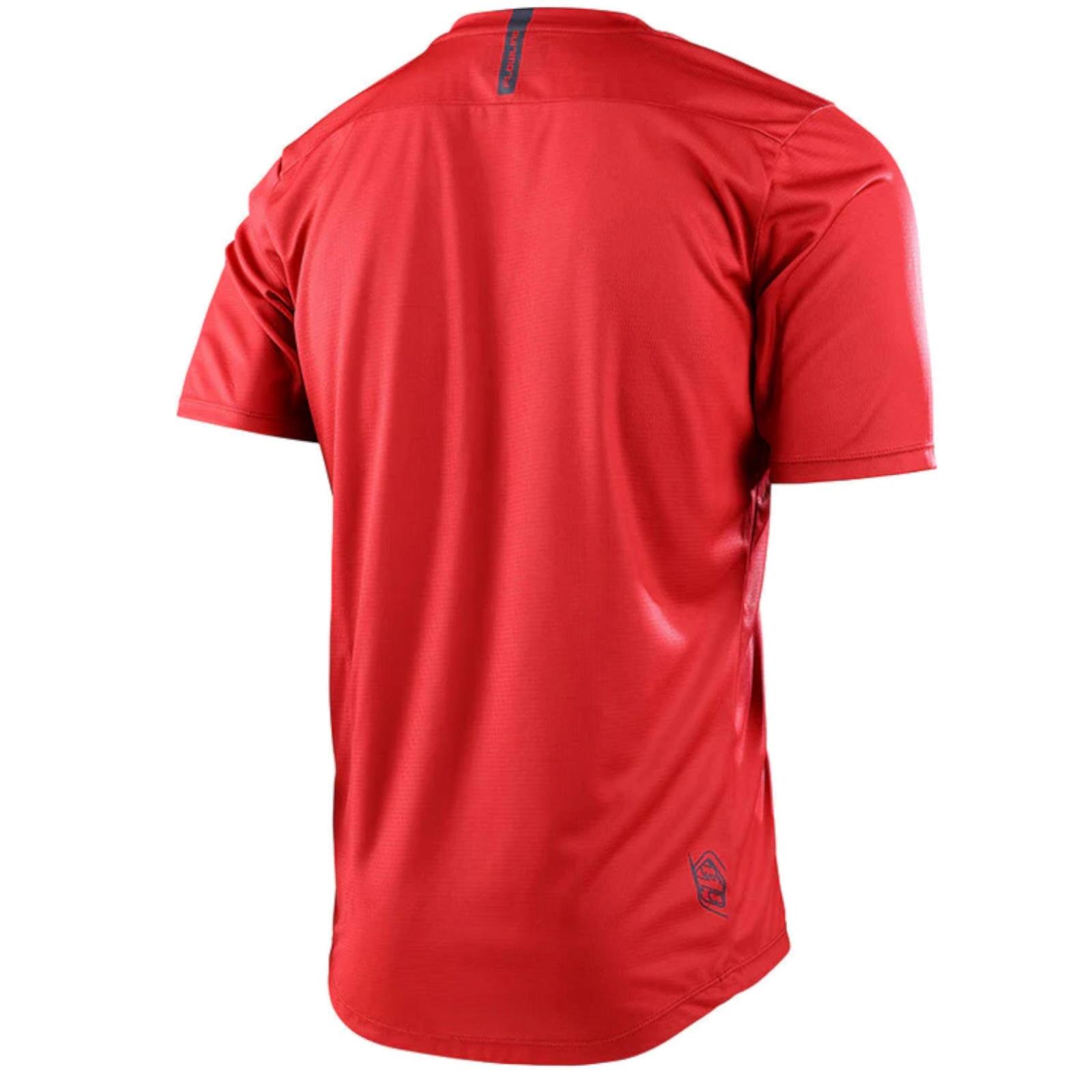 Maillot VTT manches courtes FLOWLINE Rouge Homme 2/3