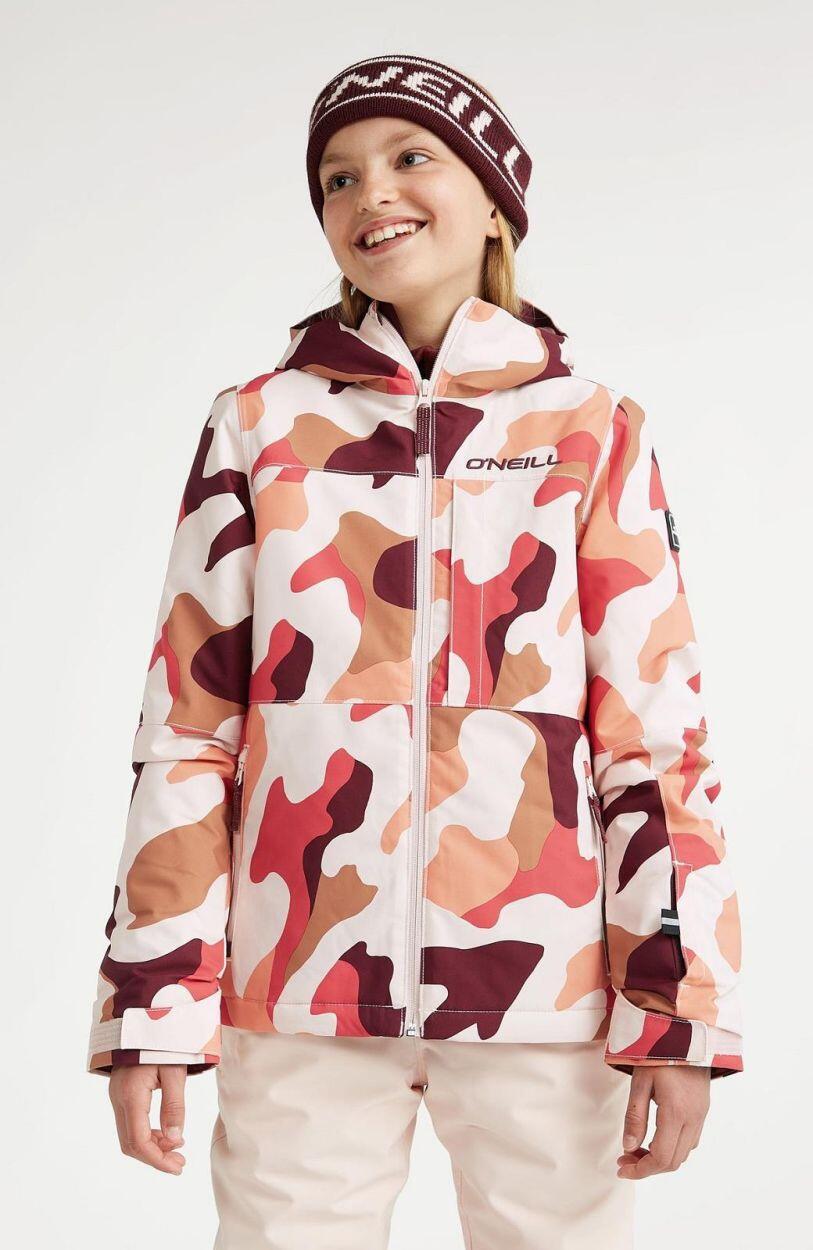 O'NEILL O'neill Manteaux LITE PRINTED JACKET  Filles Purple Hiker Camo 2/5