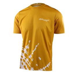 Maillot VTT FLOWLINE manches courtes jaune homme