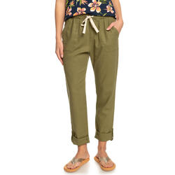 Pantalon cargo ON THE SEASHORE Vert Femme