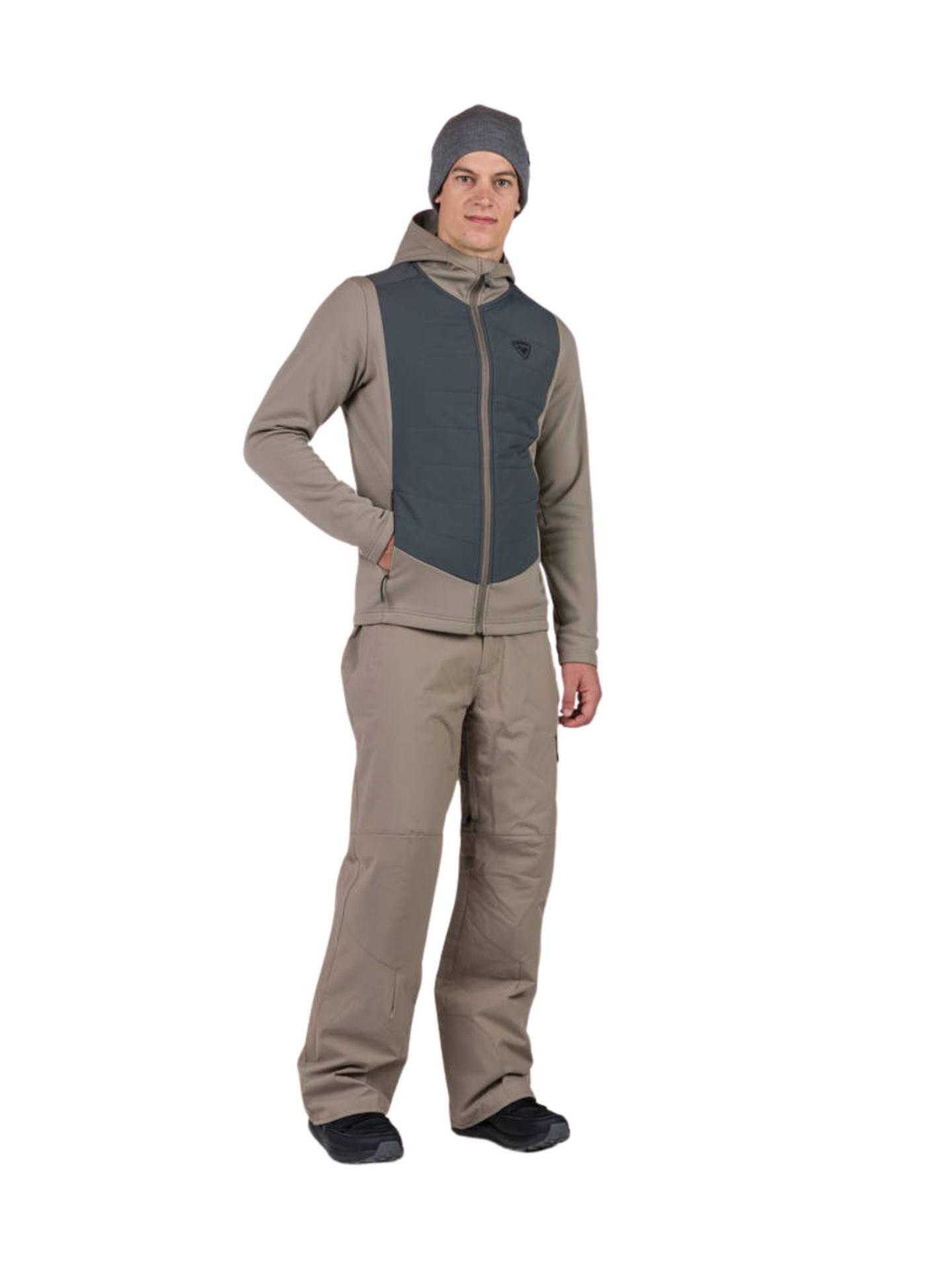 Bluza Rossignol męska Classique Hybrid Clim brązowa 2/6