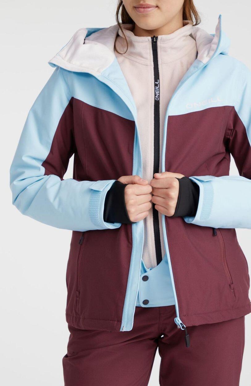 O'NEILL O'neill Manteaux APLITE JACKET  Femmes Blue Wave Colour Block 4/5