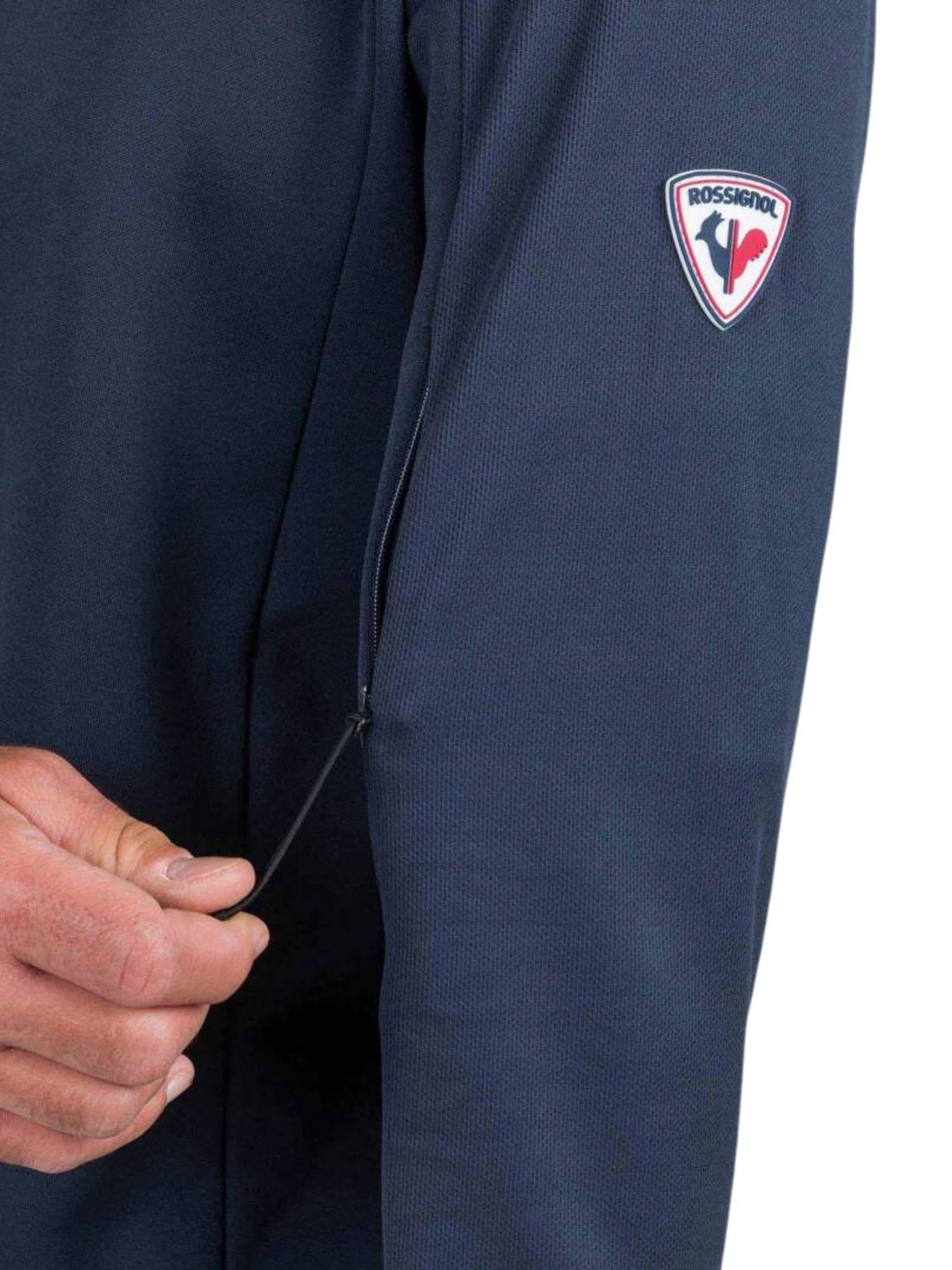 Bluza Rossignol męska Diretta Fleece HZ granatowa 6/6