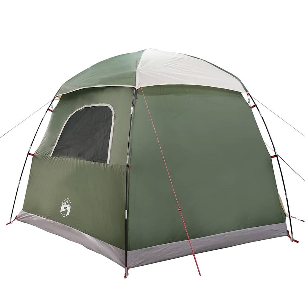 Tienda familiar iglú VidaXL 6 personas verde impermeable 7/7