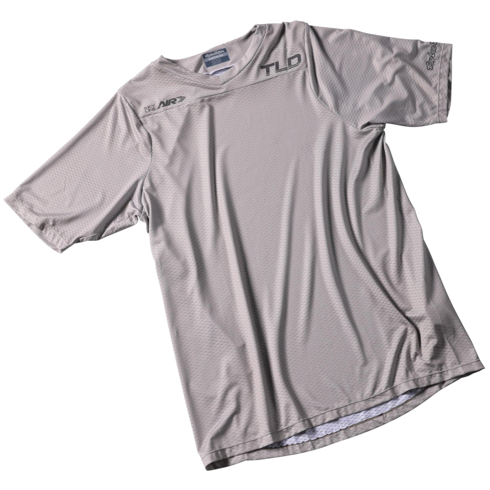 Maillot VTT ultra léger manches courtes SKYLINE AIR Gris Homme 3/3