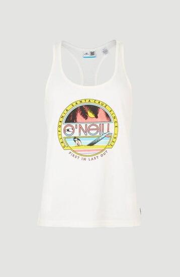 O'NEILL O'neill Hauts CONNECTIVE GRAPHIC TANK TOP Femmes Snow white