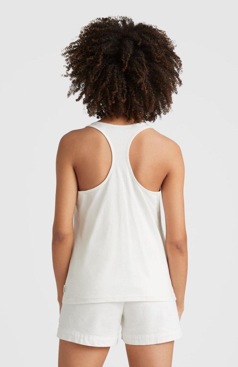 O'NEILL O'neill Hauts CONNECTIVE GRAPHIC TANK TOP  Femmes Snow white 5/5