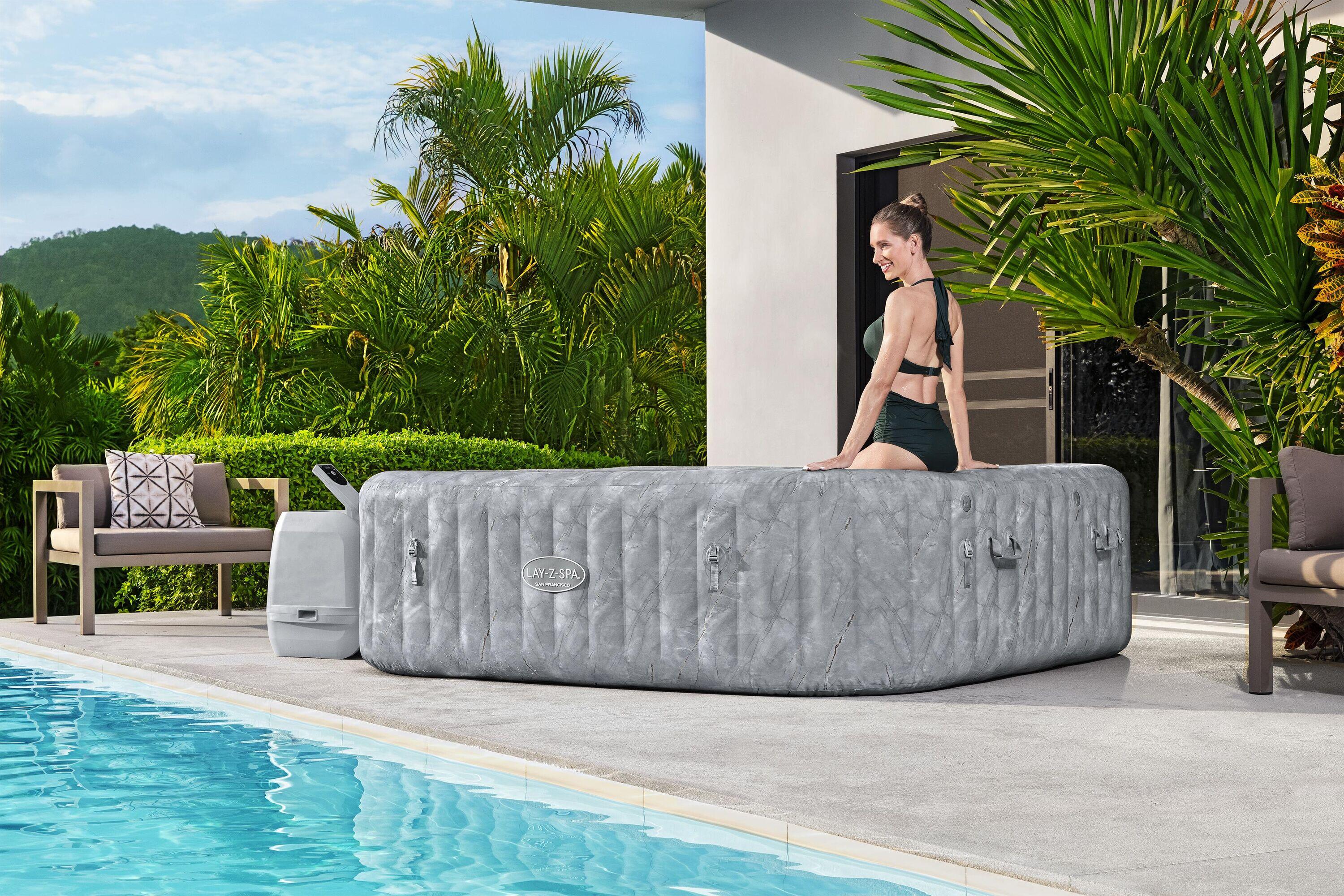 Bestway Spa Inflável Lay-Z-Spa San Francisco Smart Luxe HydroJet 230x230x71 cm 5/7
