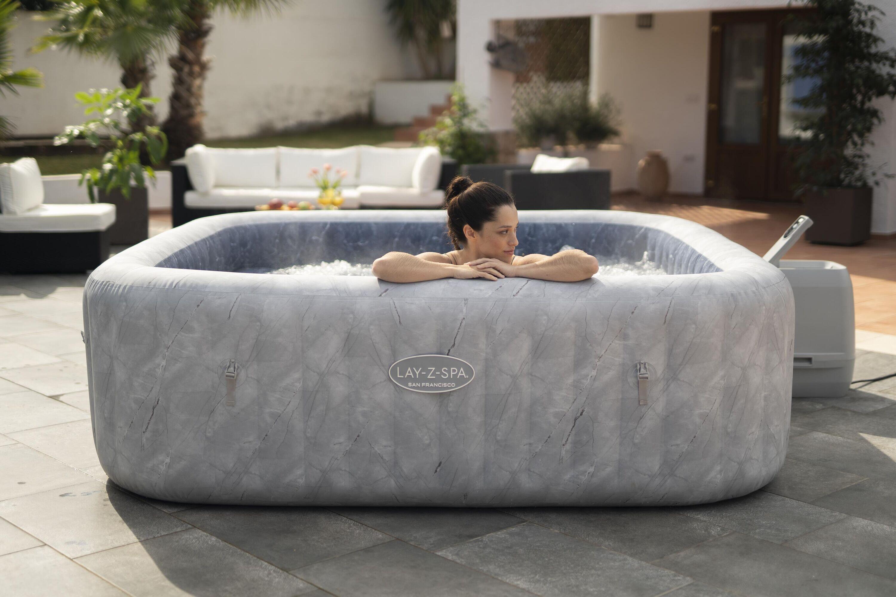 Bestway Spa Inflável Lay-Z-Spa San Francisco Smart Luxe HydroJet 230x230x71 cm 7/7