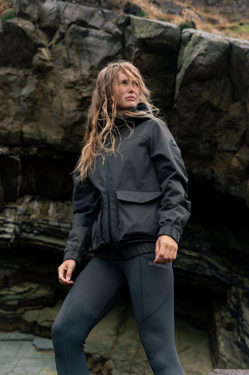 O'NEILL O'neill Jassen O'NEILL TRVLR SERIES ECTO SHELL JACKET DAMES Raven 2/5