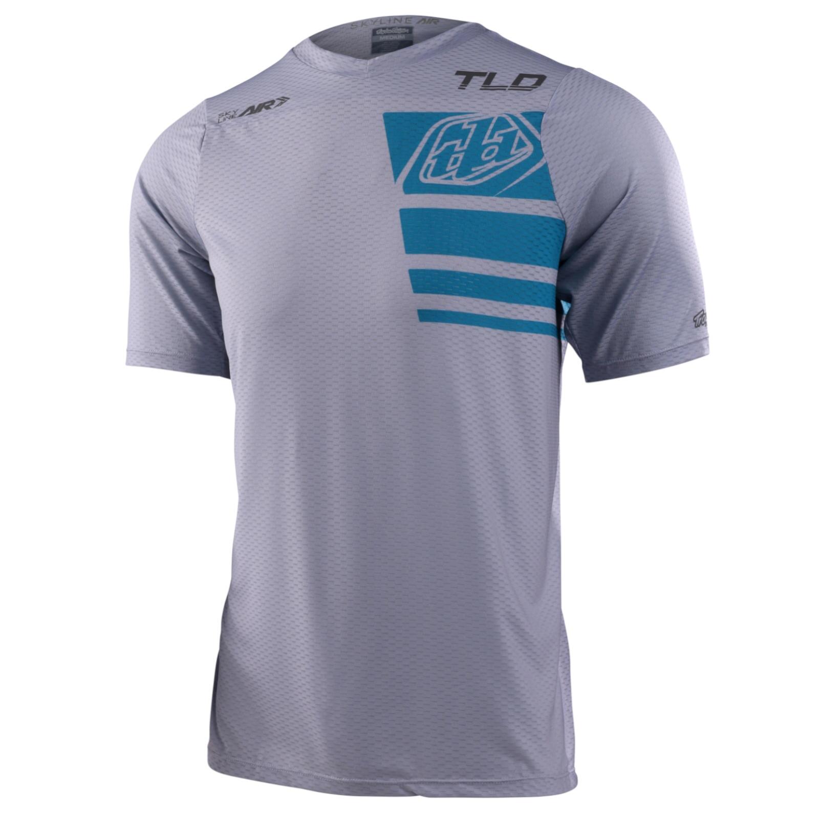 Tld - Troy Lee Designs - Maillot Vtt Ultra Léger Manches Courtes Skyline Air Gris Homme - Maillot Manches Courtes - Gris - 40 M - Decathlon