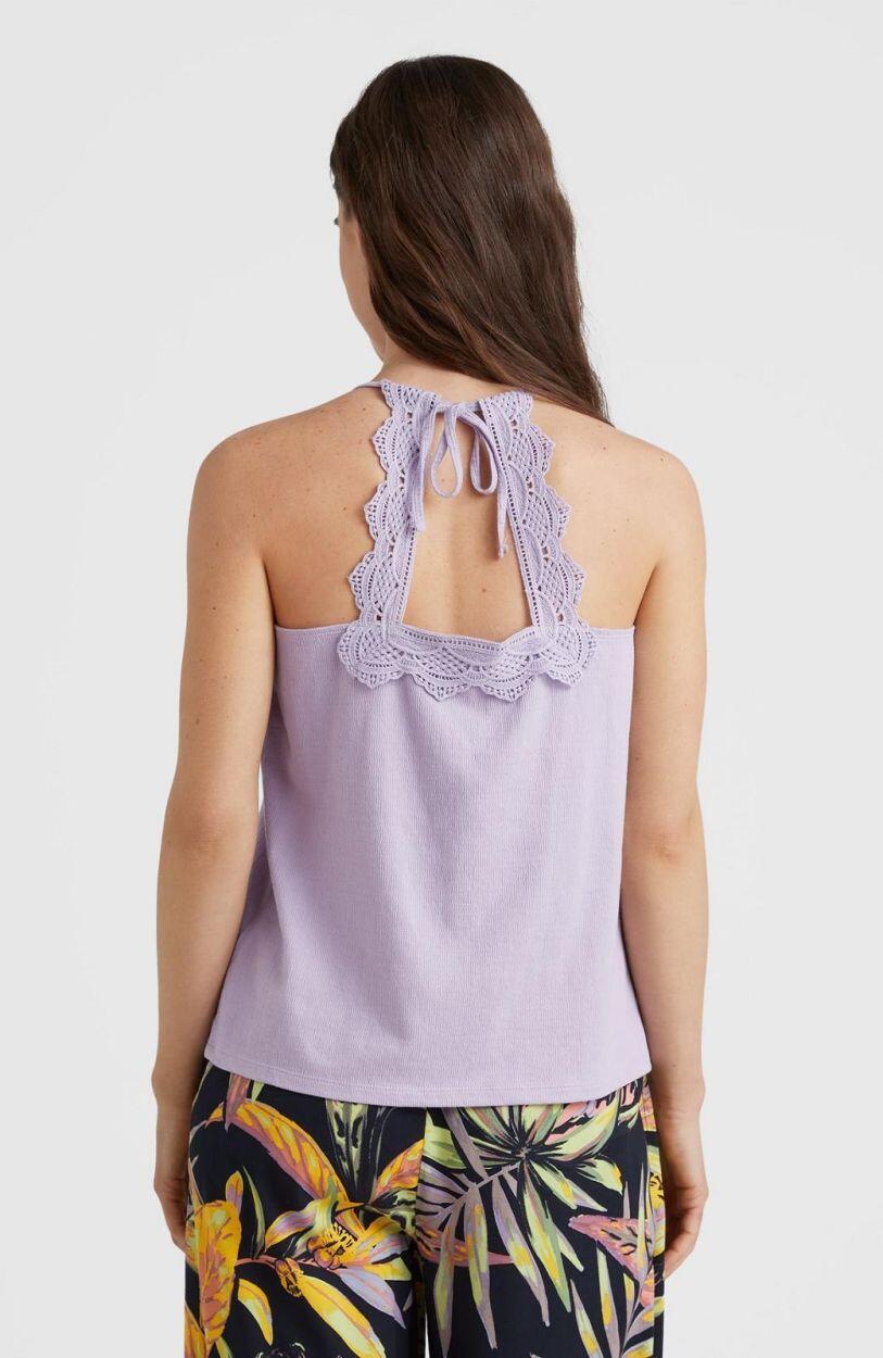 O'NEILL O'neill Topjes AVA LACE TANK DAMES Purple Rose 2/5