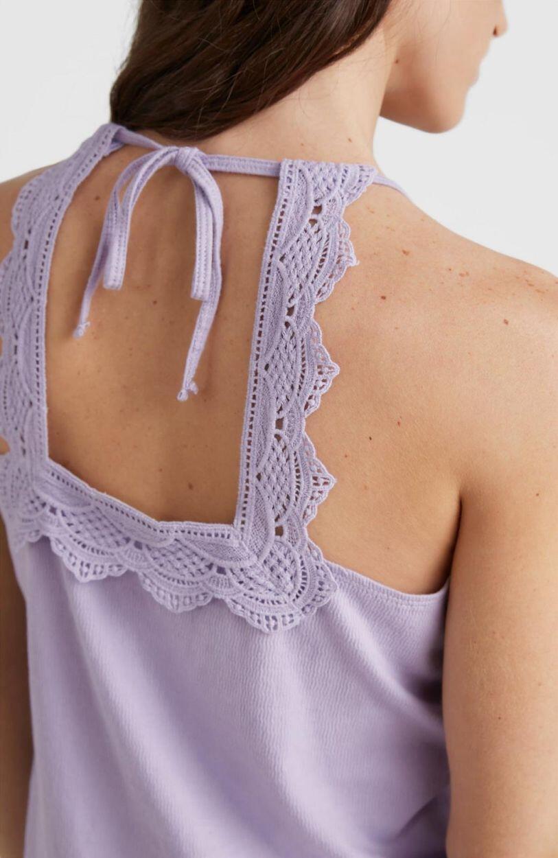 O'NEILL O'neill Topjes AVA LACE TANK DAMES Purple Rose 3/5