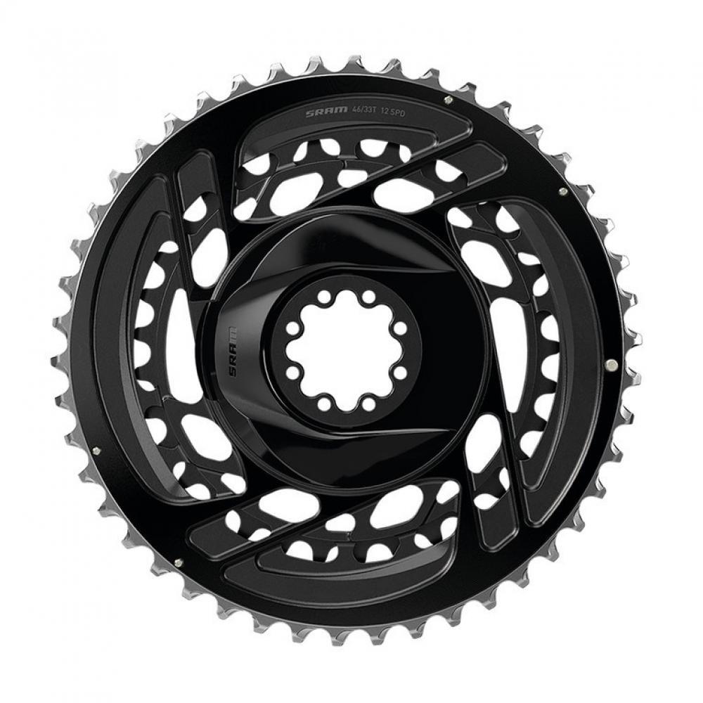 Kettenblatt Kit 46-33Z Force D2 AXS Direct Mount non-power schwarz 2/3