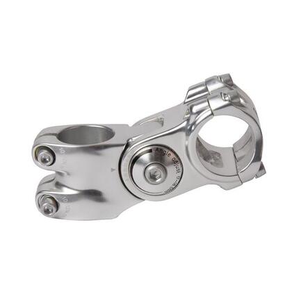 Ergotec A-Head Vorbau Octopus 2 Alu, silb./pol., 1 1/8",Ø 31,8mm,75 mm