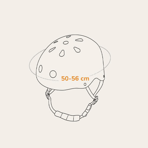 Casco Bambini Lionelo Regolabile 50–56 cm ABS EPS Ventilato 7/7