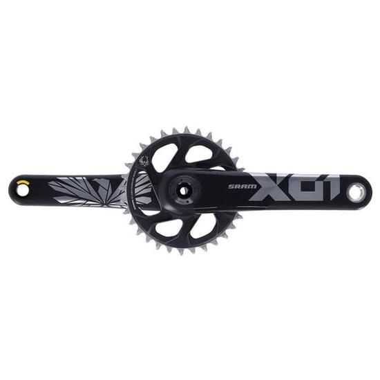 Sram KRG X01 Eagle DUB 175mm o.DUB-Lager,sw,32Z.,X-SYNC2,DM,12-f. C2