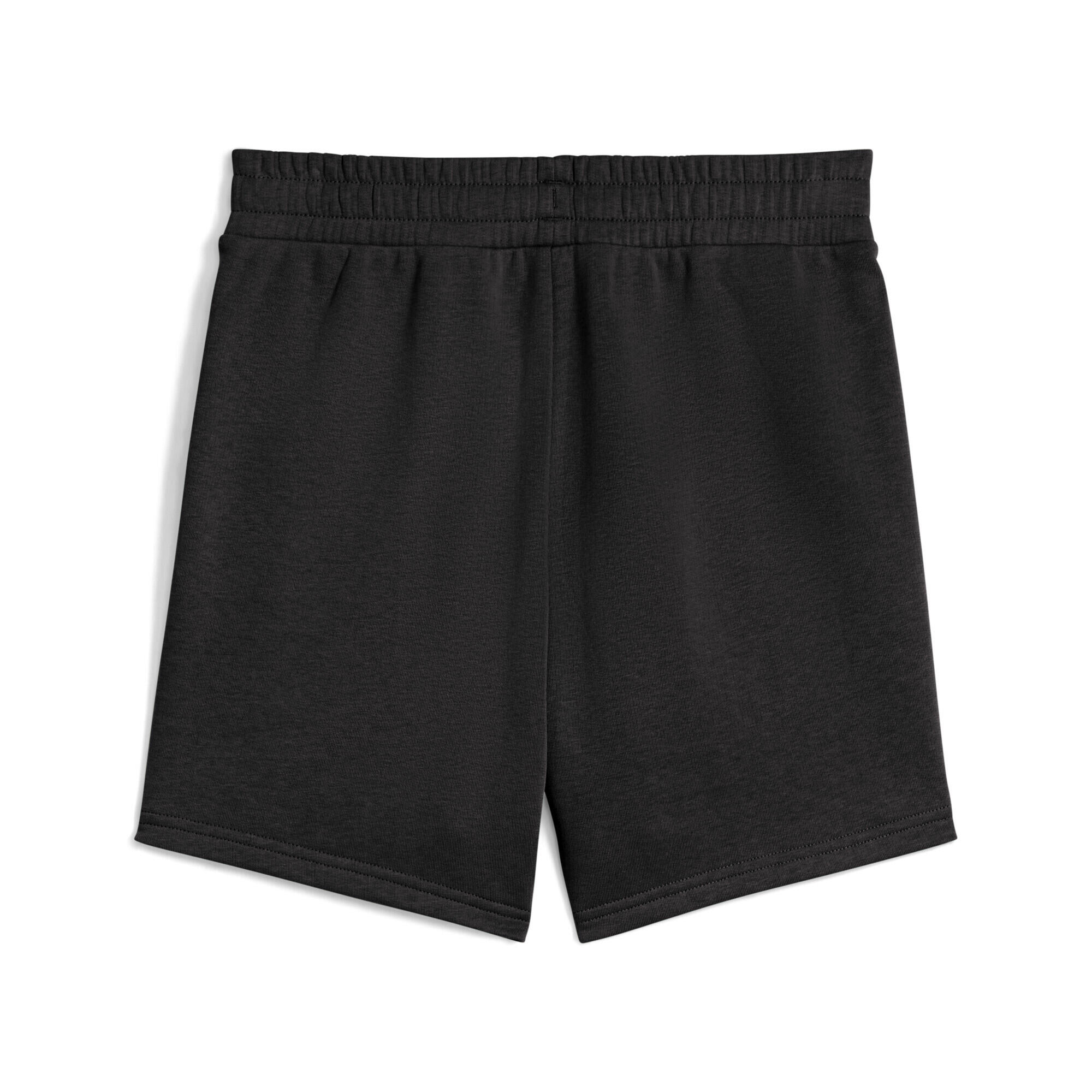 Short 5" taille haute ESS SCRIPT Femme PUMA Black 6/7