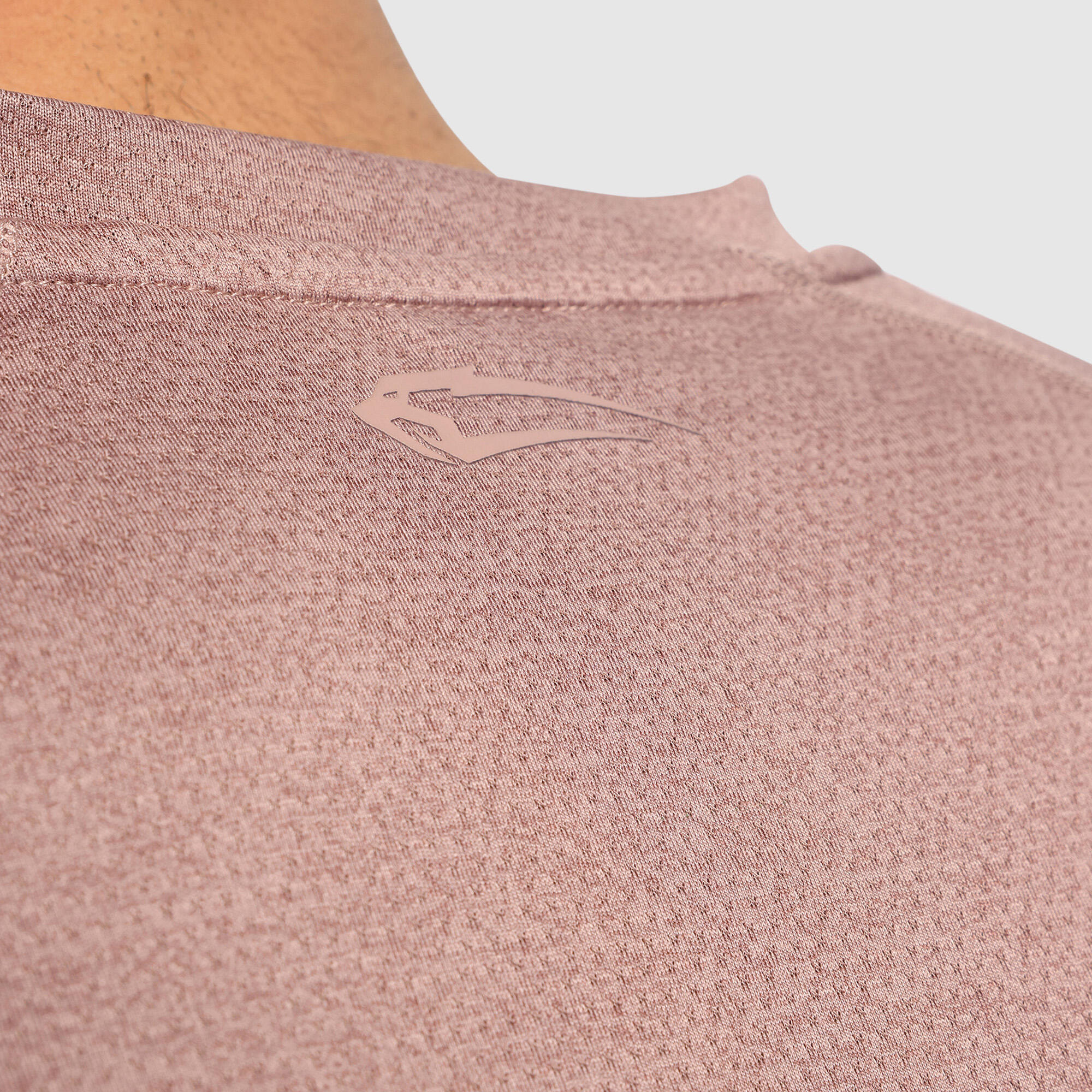 Herren T-Shirt Powerfit Triple Taupe 5/6