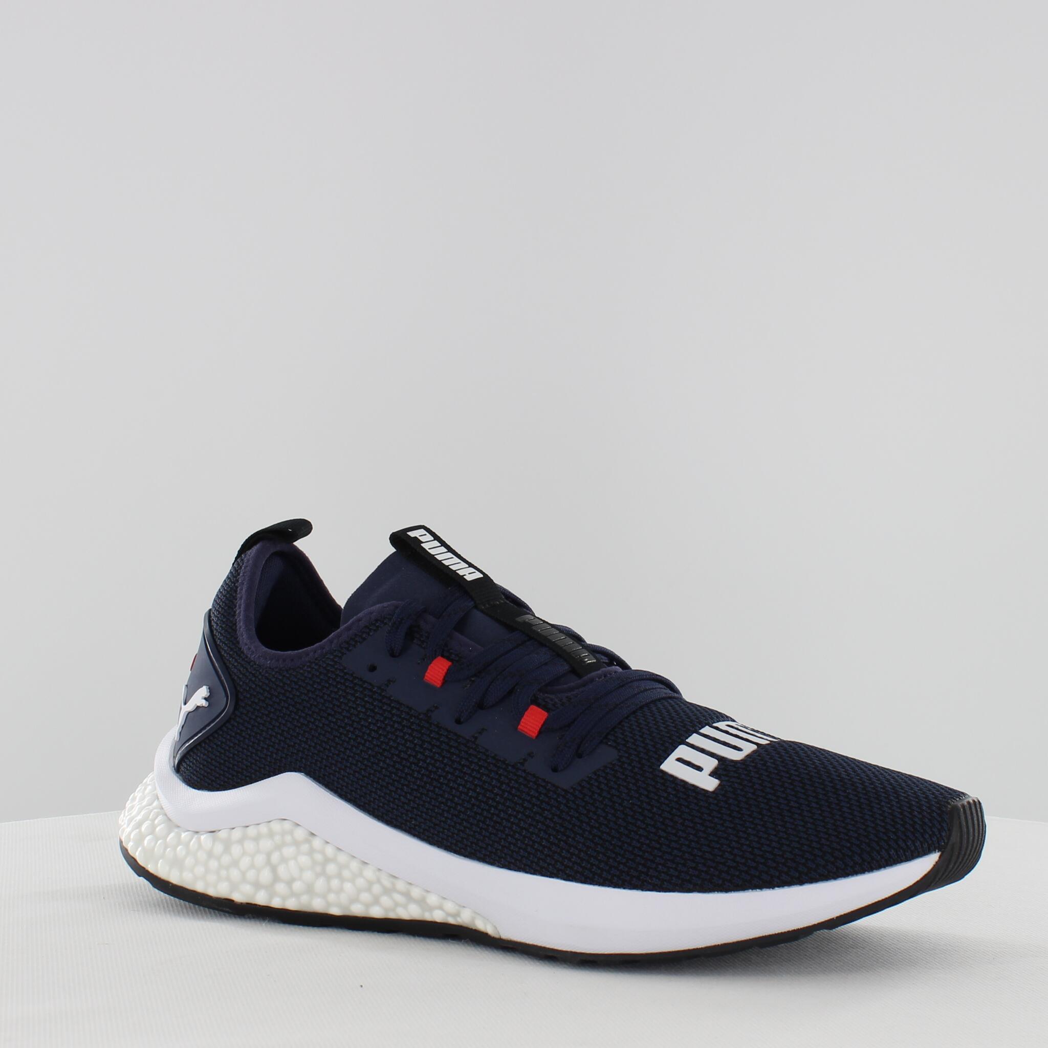 Puma Hybrid NX Navy Textile Mens Lace Up Trainers 192259 01 7/7