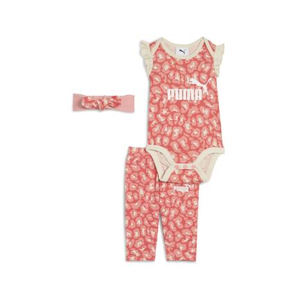 Ensemble 3 pièces à motif animal Minicats Essentials Newborn Bébé PUMA