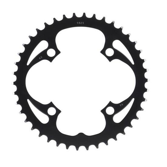 Truvativ plateau 42 dents, acier noir, Single Speed, robuste et durable...