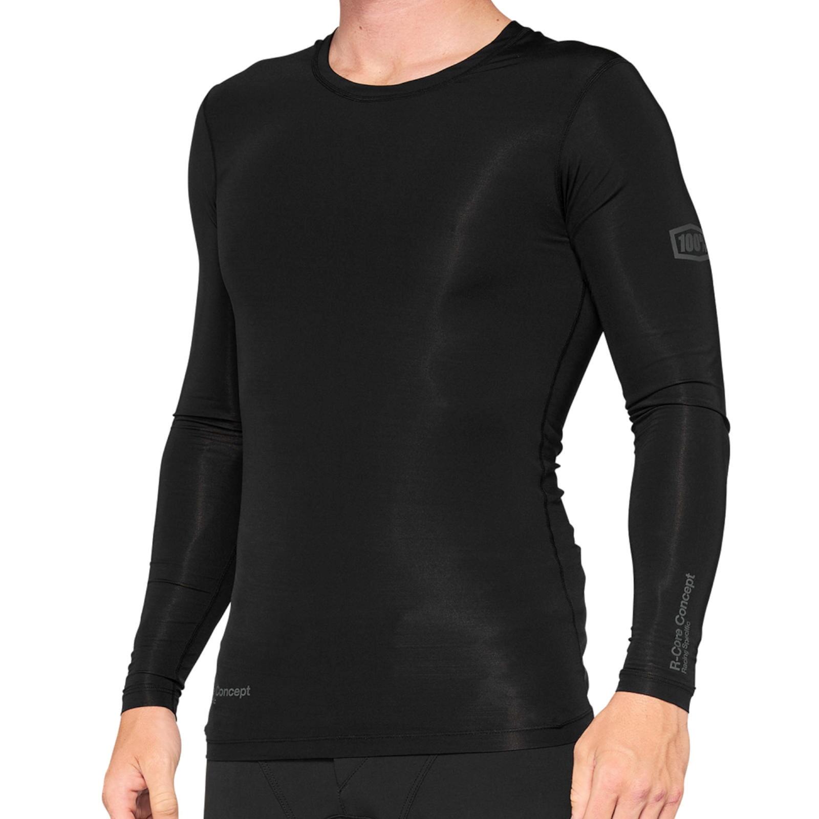 100% Herren Jersey R-Core Concept Long Sleeve, Schwarz 2/2