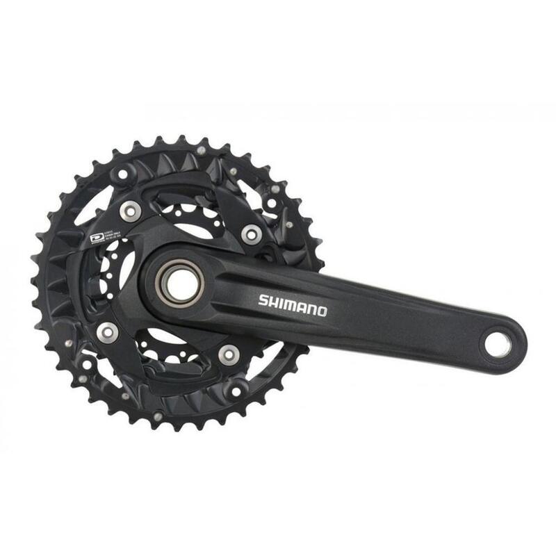 Pedalier Shimano Deore FC-MT500 3 foi 10v 40/30/22T 175 mm negru