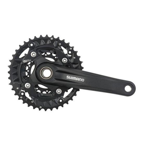 Shimano guarnitura MT500 40/30/22 denti 175mm FCMT500 neroo. KSS m Fe...
