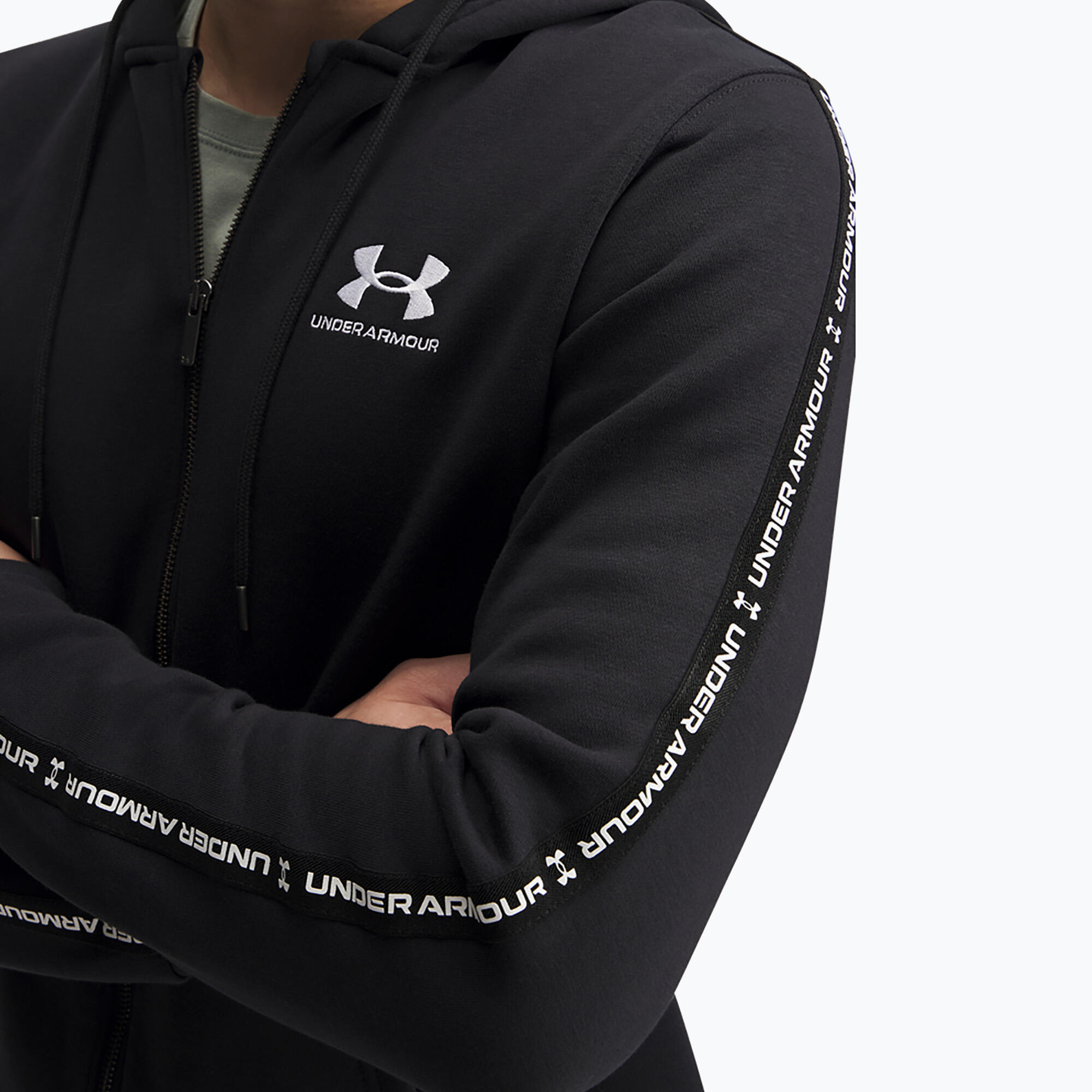 Heren Under Armour Icon Fleece FZ Sweatshirt 3/3