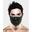 Masca pentru sportivi Naroo Mask X5s Negru/Gri Skull