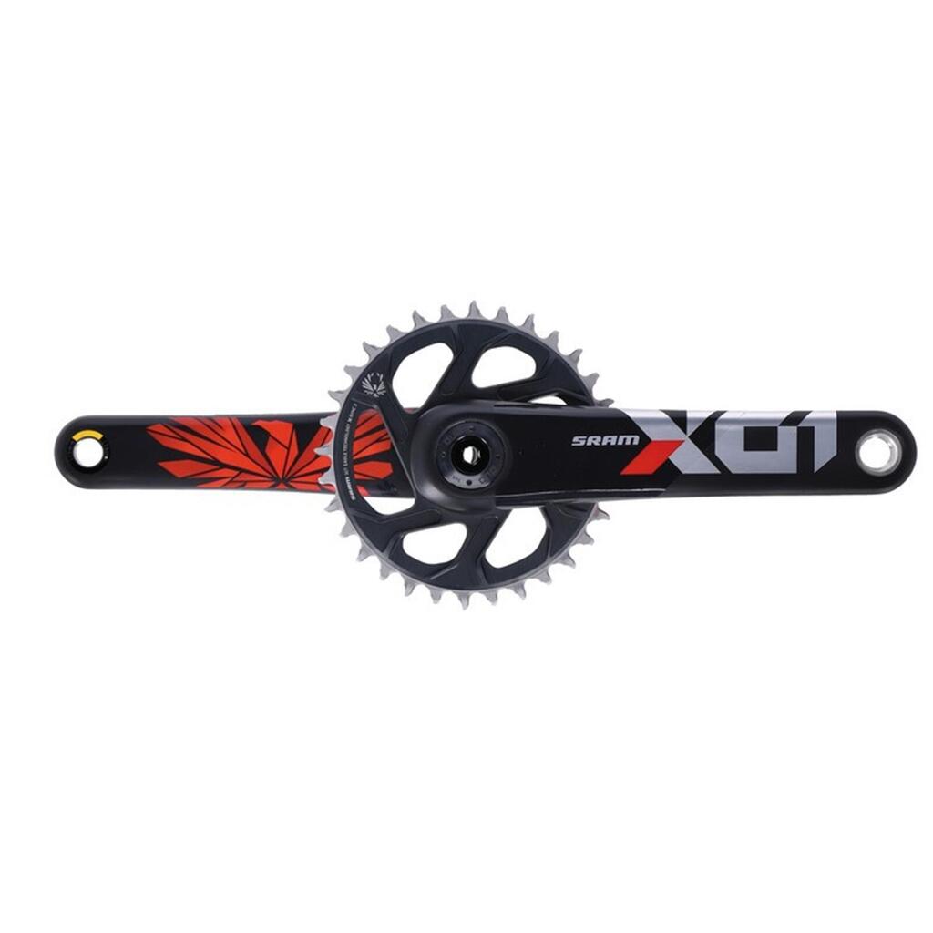 Mountain bike crankset Sram Pdl Sram X01 Eagle Bst Dub Dm 32D Xsync2 Lunar Oxy (