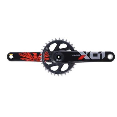Sram KRG X01 Eagle Boost 148 DUB 170mm o.DUB-Lager,rot,32Z.,X-SYNC2,DM,12-f. C2