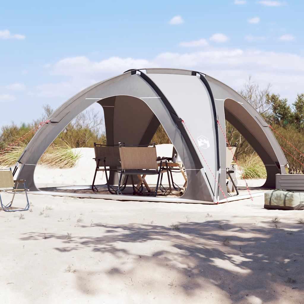 Carpa para fiestas VidaXL impermeable gris 4/7