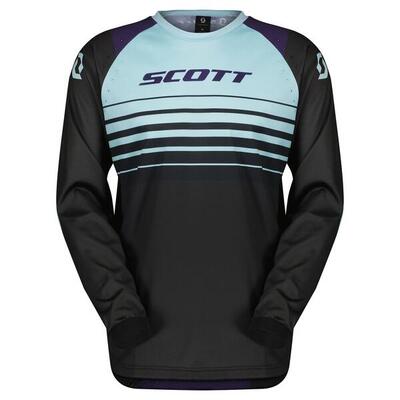 SCOTT Evo Swap Trikot black/blue, XL