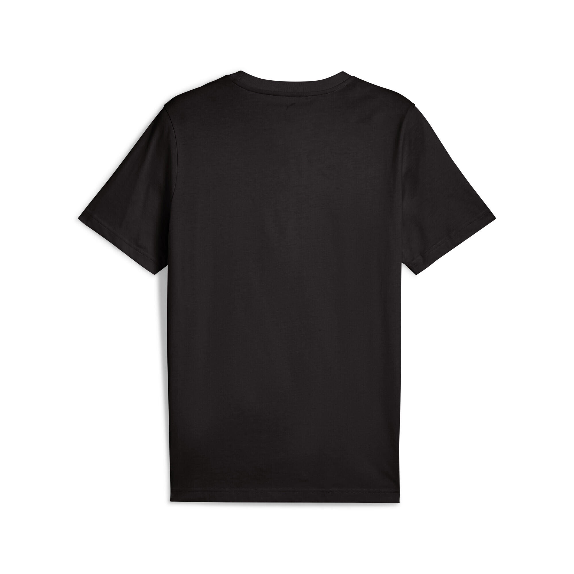 T-shirt grafica Photoprint da uomo PUMA Black 6/7