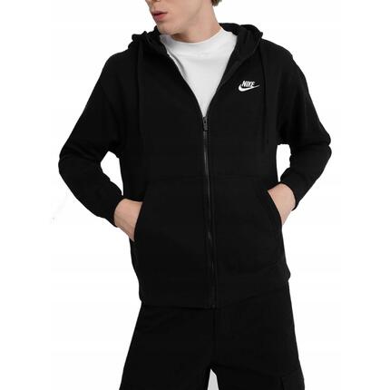 Bluza na co dzień męska NIKE SPORTSWEAR CLUB na zamek z kapturem
