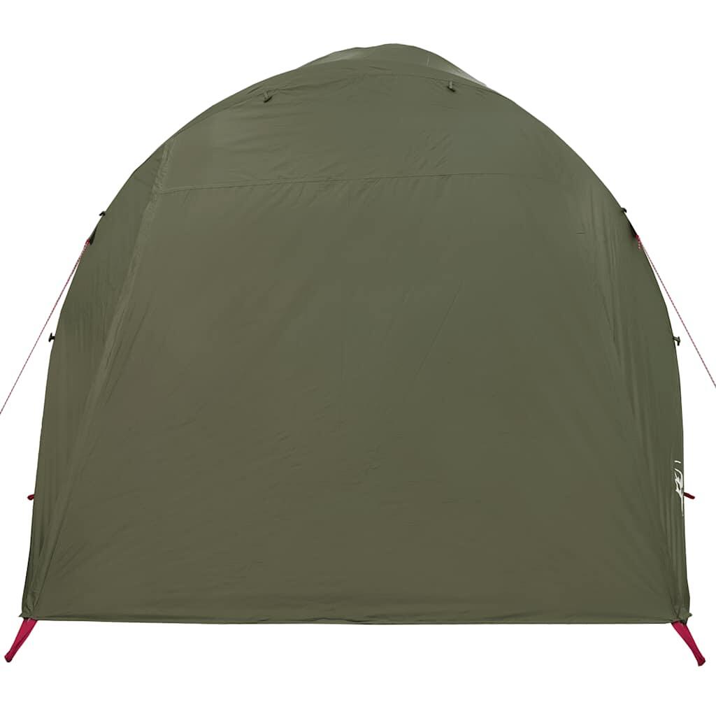 Tienda túnel VidaXL 6 personas impermeable verde oliva 6/7