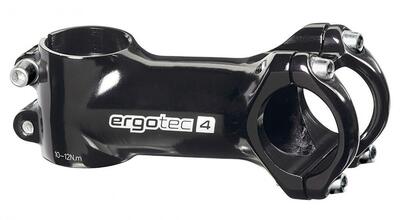 Ergotec voorbouw crab 2 31.8mm 110mm mat-zwart