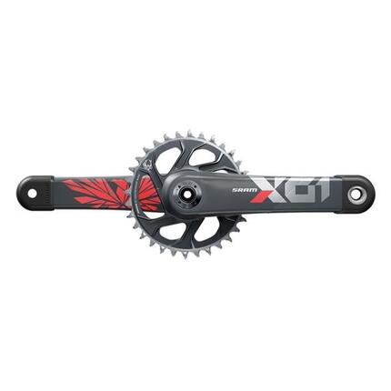 Sram KRG X01 Eagle Boost148 DUB 165mm o.DUB-Lager,sw,32Z.,X-SYNC2,DM,12-f. C2