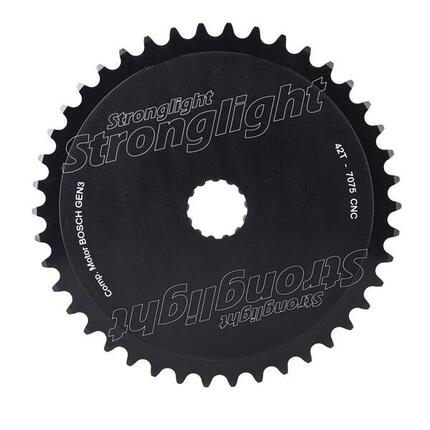 Stronglight Kettenblatt E-Bike BoschGen3 42 Z., sw, f. chainglider, direct mount