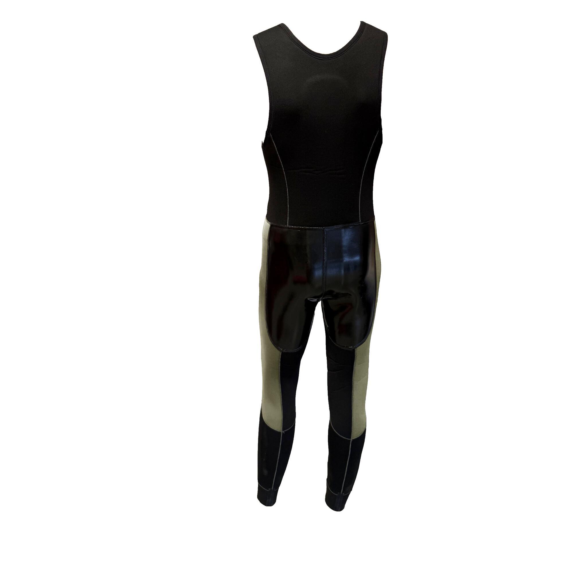 Pantalon Long John 5 mm Green Canyon Adulte noir kaki 2/6