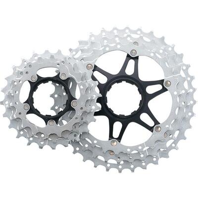 Shimano Zahnkranz Kassette M-771 11-34 Zähne 10-fach. Silber