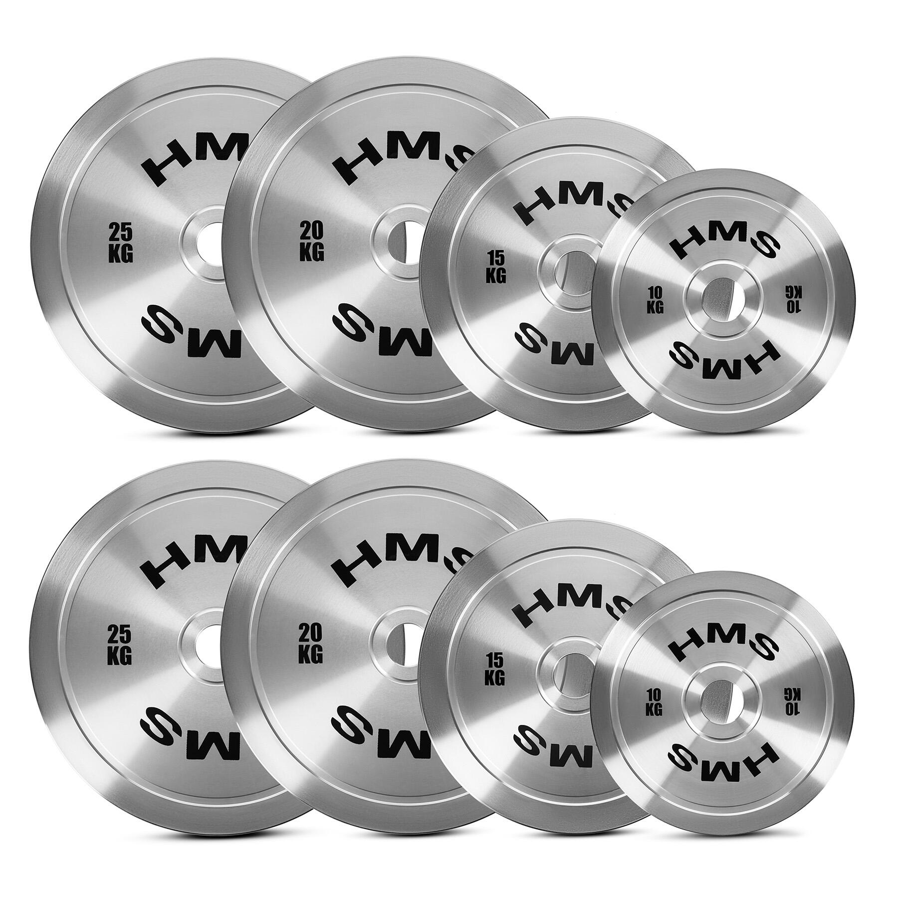 Gorilla Sports Olympische Halterschijven 2x10 kg 50 mm kopen
